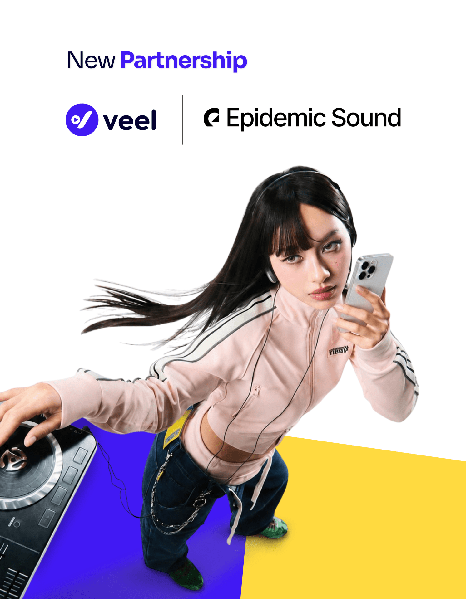 Veel partners with Epidemic Sound to power safe, scalable soundtracking