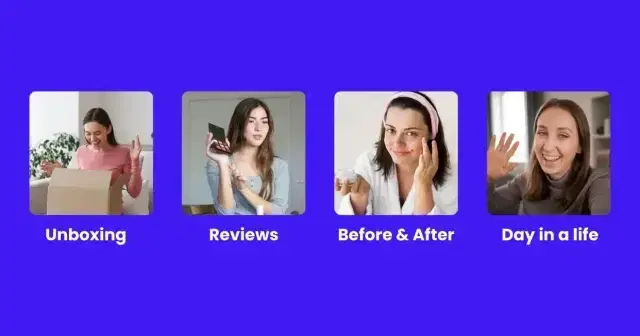 UGC Ad Examples