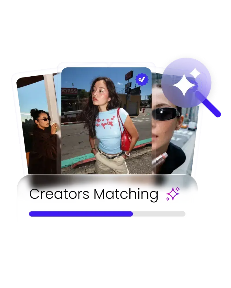 AI Creator Matching product preview