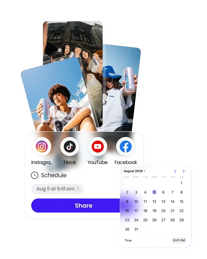 Social Distribution product preview
