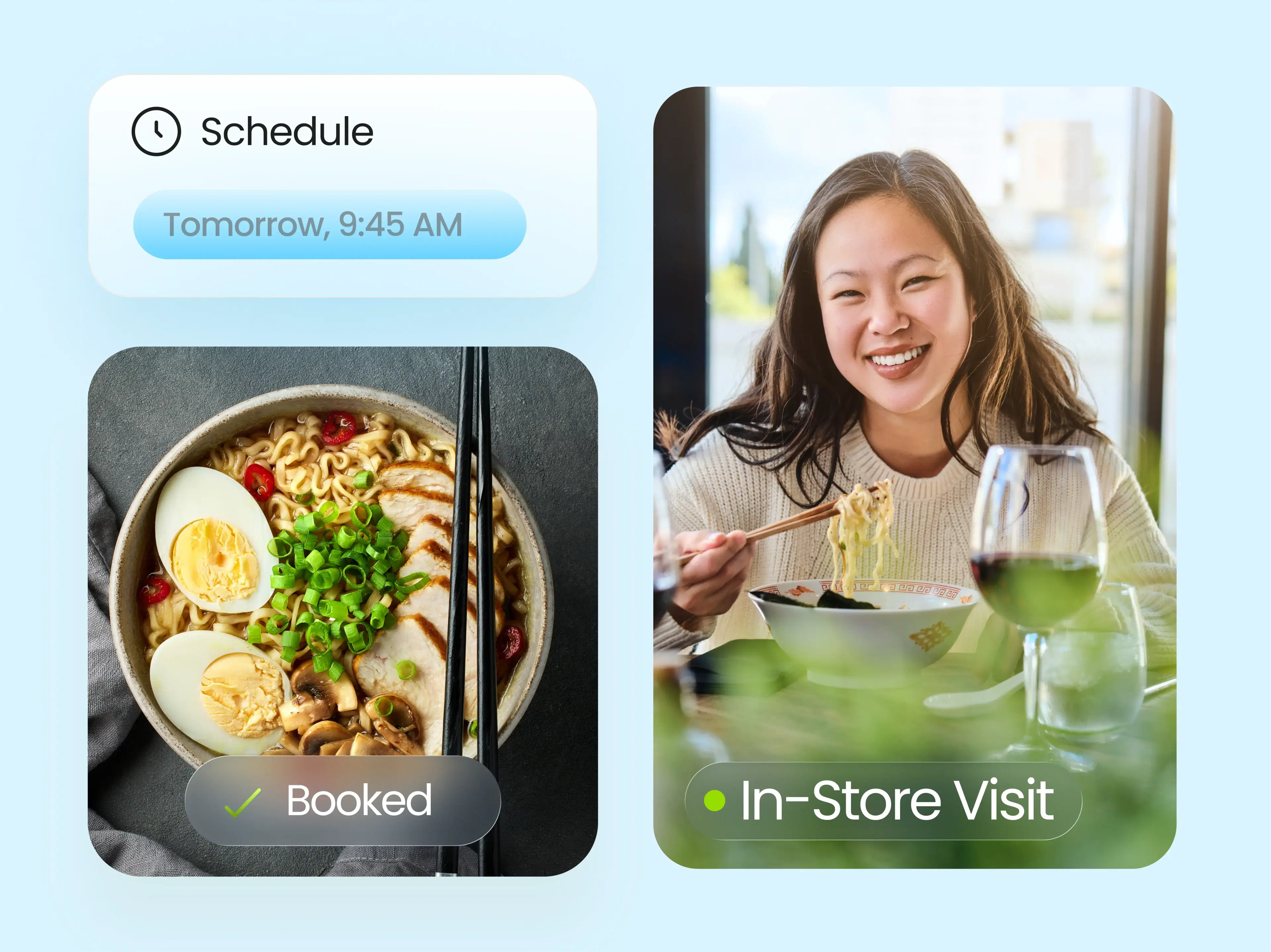 Schedule In-store Visits illustration
